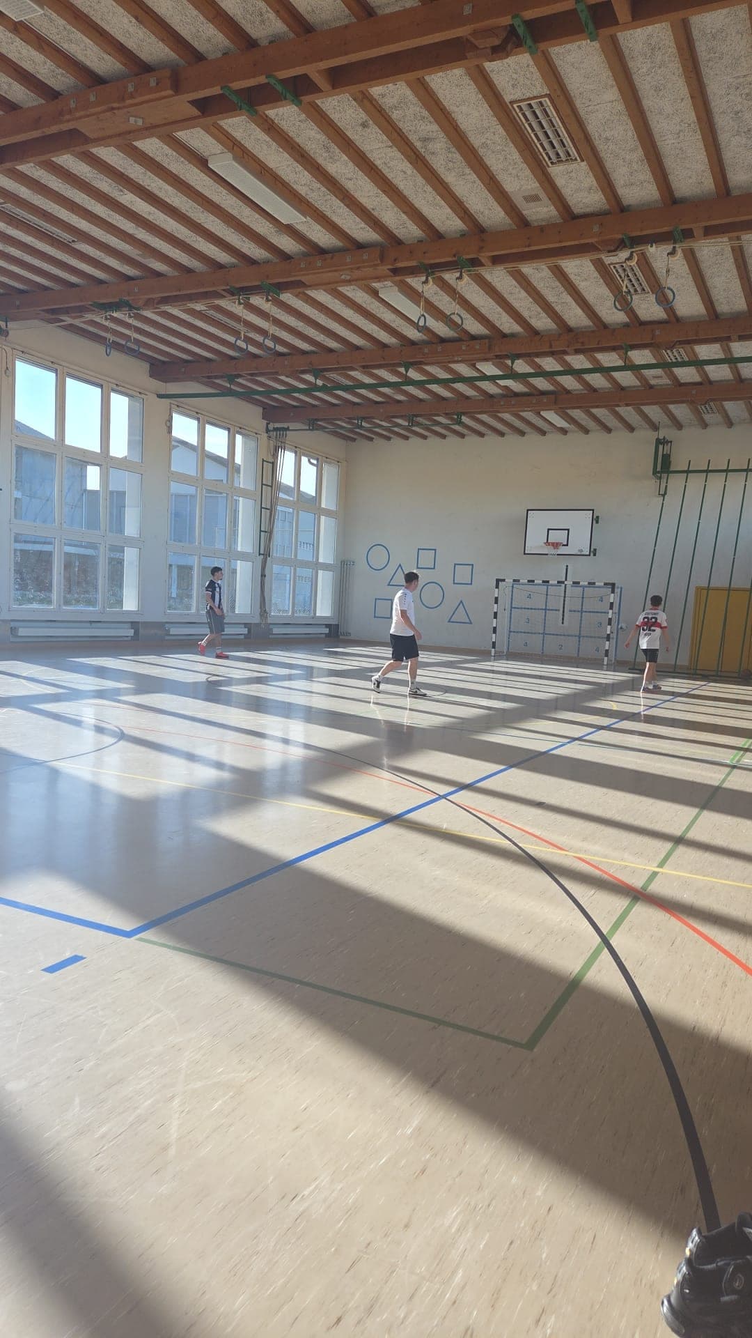 In der Turnhalle